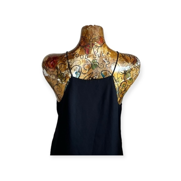 Wayf top cami black sleeveless large spaghetti straps - Picture 5 of 8